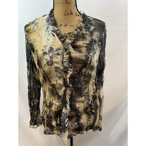 Womens Beliza Button Up Bouse Size 12